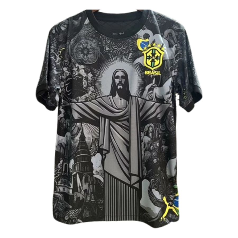 Maillot Brésil Spécial Noir 24-25